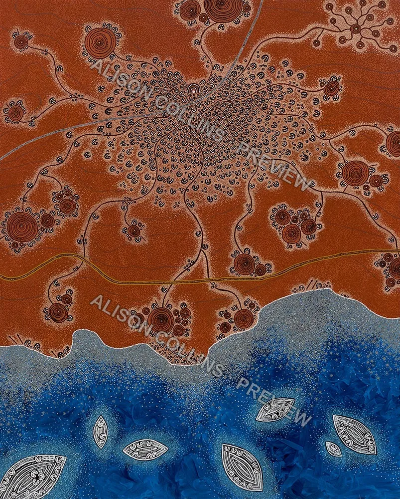 Mount — original artwork by Alison Collins